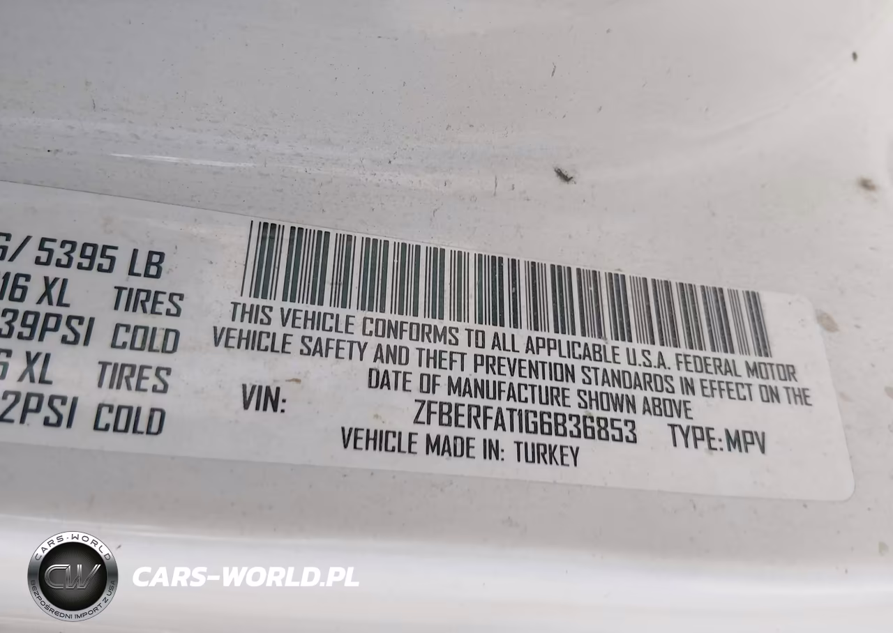 2016 Ram Promaster City Tradesman VIN:ZFBERFAT1G6B36853 - 9