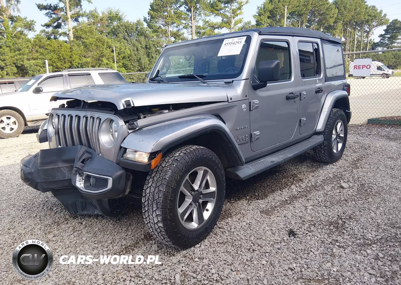 2020 Jeep Wrangler Unlimited Sahara 4X4 VIN:1C4HJXEN6LW175612 - 2