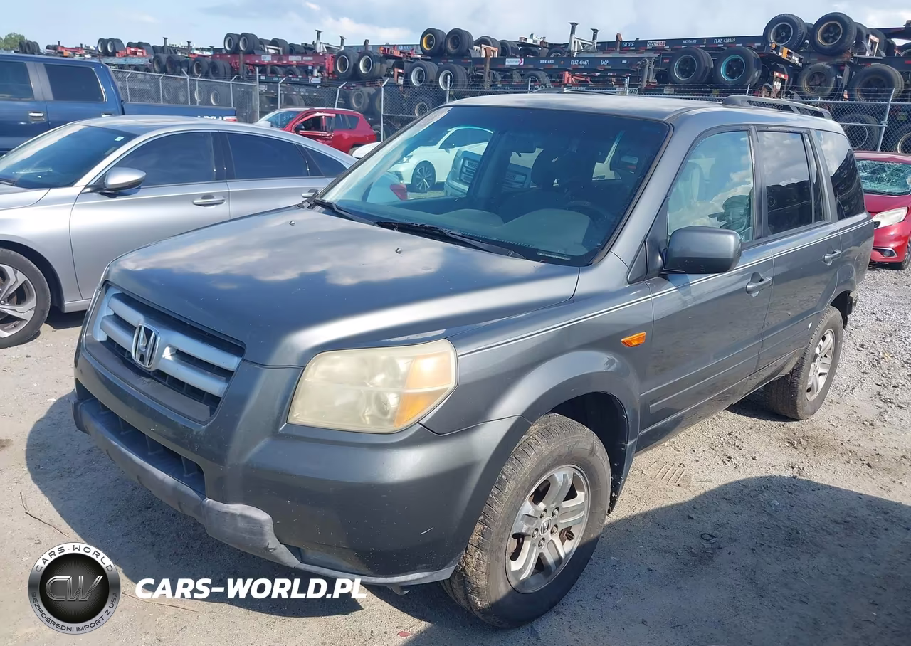 2007 Honda Pilot Ex VIN:5FNYF28487B034445 - 2