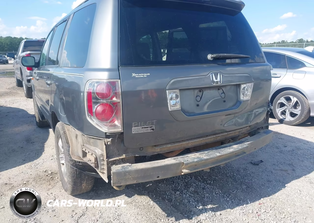 2007 Honda Pilot Ex VIN:5FNYF28487B034445 - 6