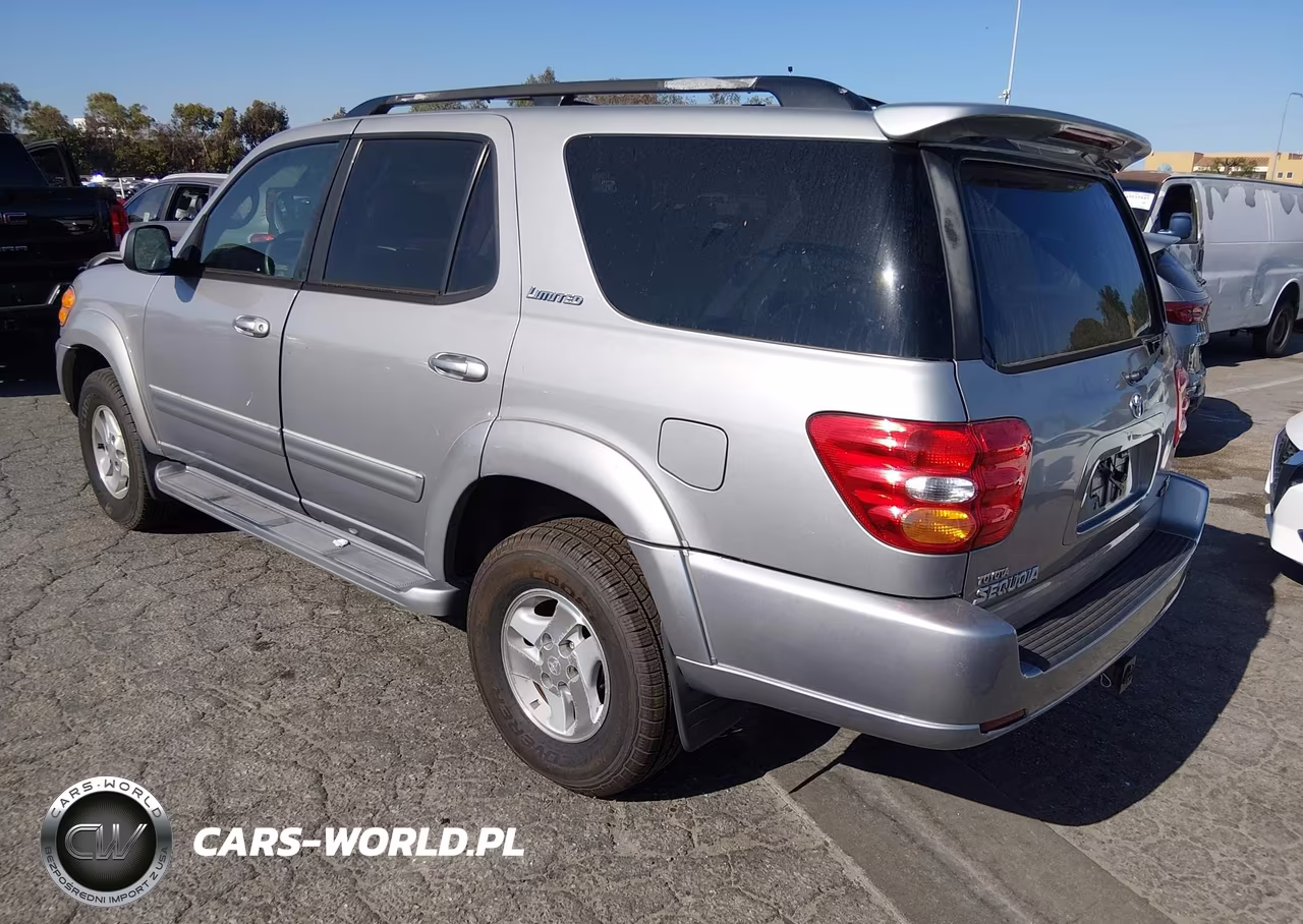 2002 Toyota Sequoia Limited V8 VIN:5TDZT38A22S081161 - 3