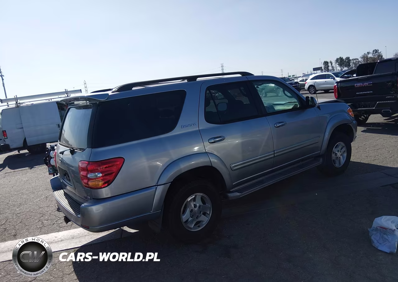 2002 Toyota Sequoia Limited V8 VIN:5TDZT38A22S081161 - 4
