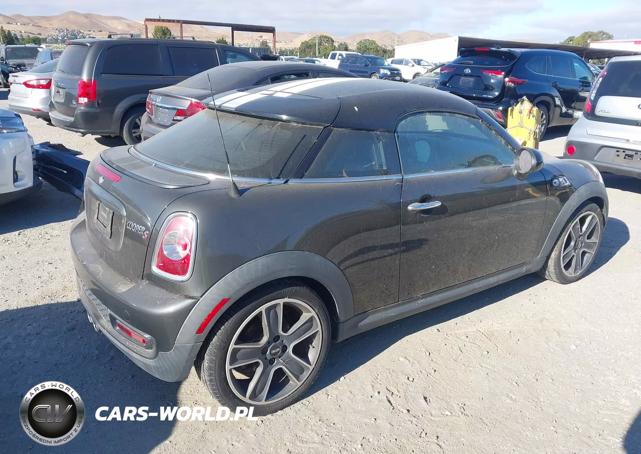 2013 Mini Coupe Cooper S VIN:WMWSX3C55DT466814 - 4