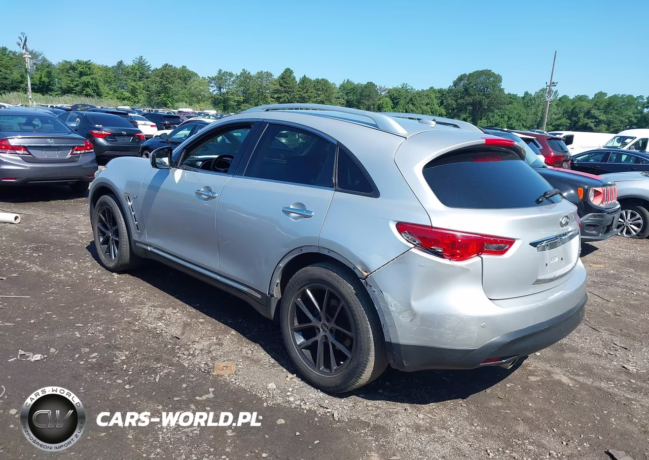 2017 Infiniti Qx70 VIN:JN8CS1MW7HM412338 - 3