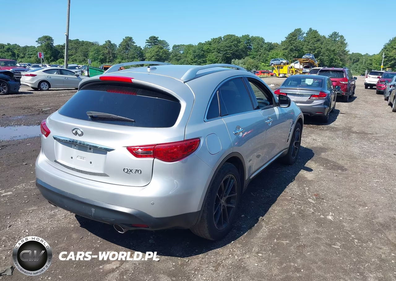 2017 Infiniti Qx70 VIN:JN8CS1MW7HM412338 - 4