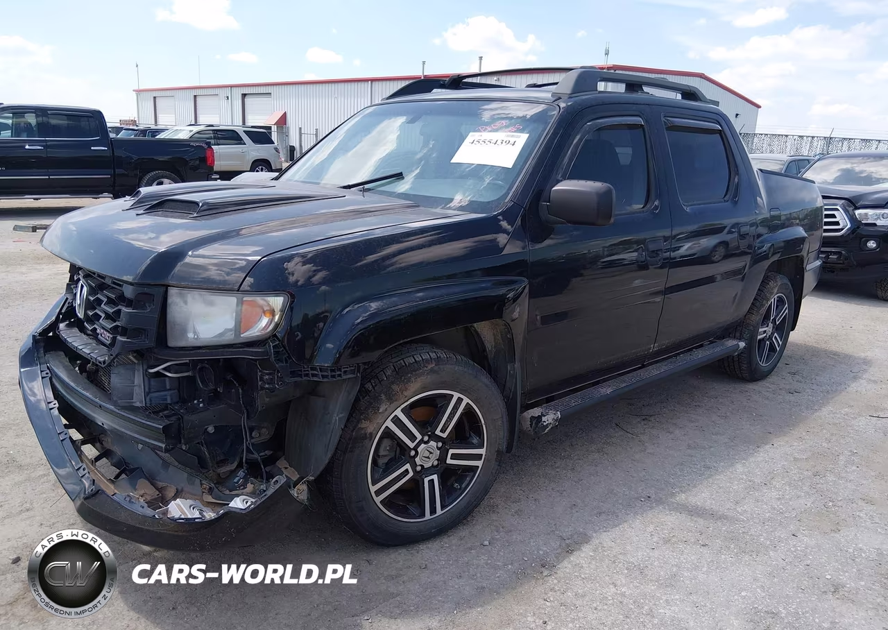 2012 Honda Ridgeline Sport VIN:5FPYK1F71CB455105 - 2