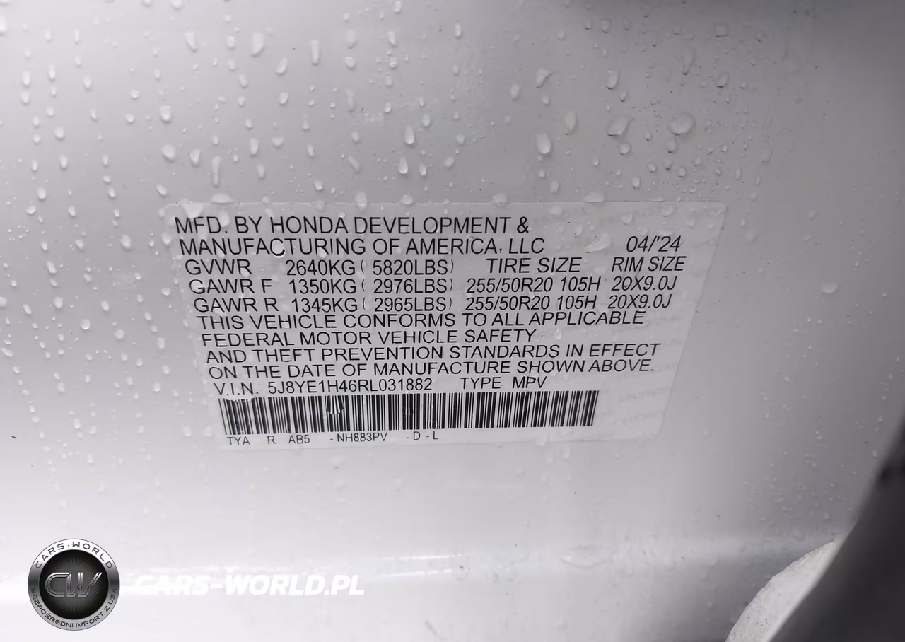 2024 Acura Mdx Technology Package VIN:5J8YE1H46RL031882 - 9