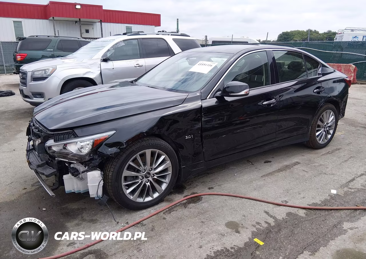 2018 Infiniti Q50 3.0T Luxe VIN:JN1EV7AR3JM443303 - 2