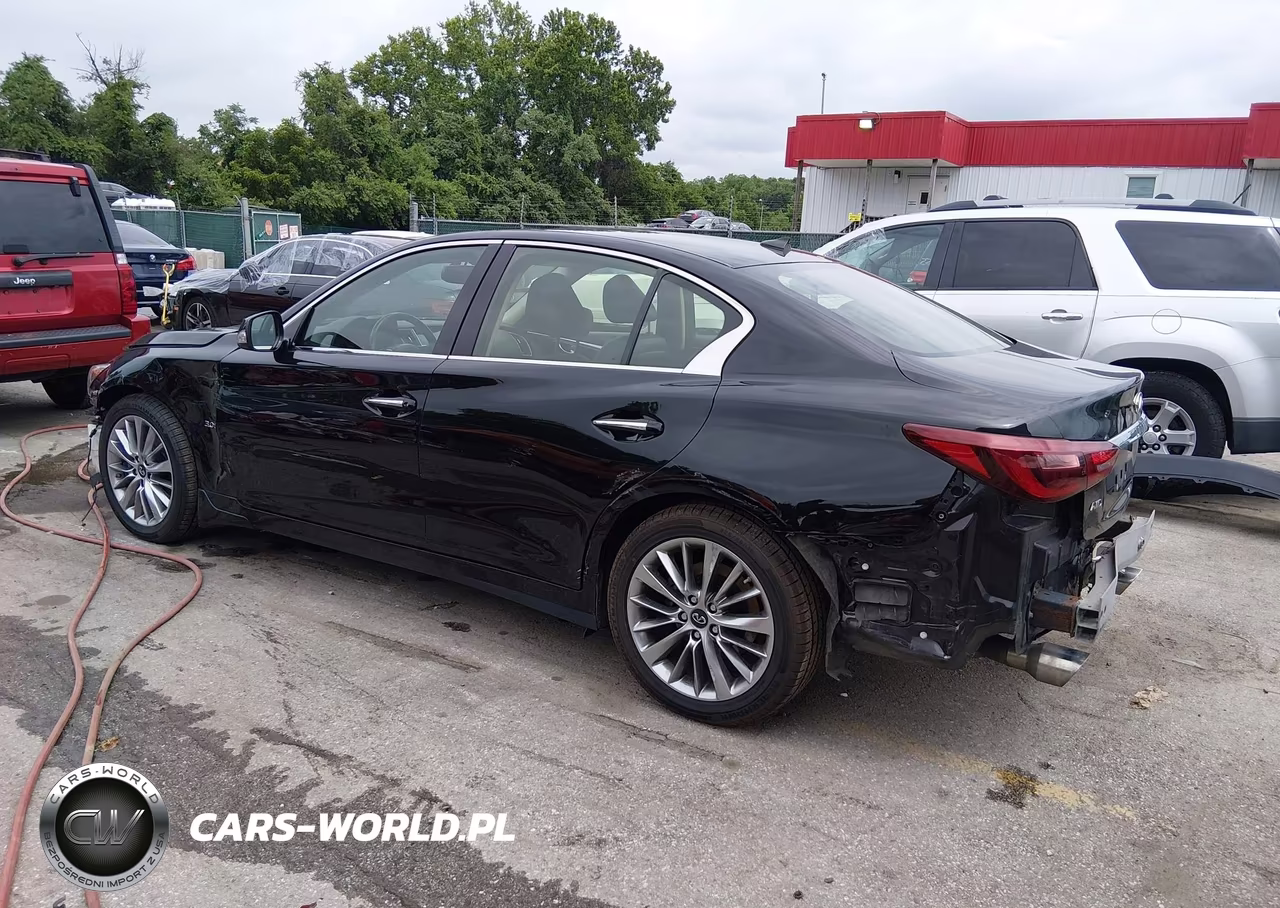 2018 Infiniti Q50 3.0T Luxe VIN:JN1EV7AR3JM443303 - 3
