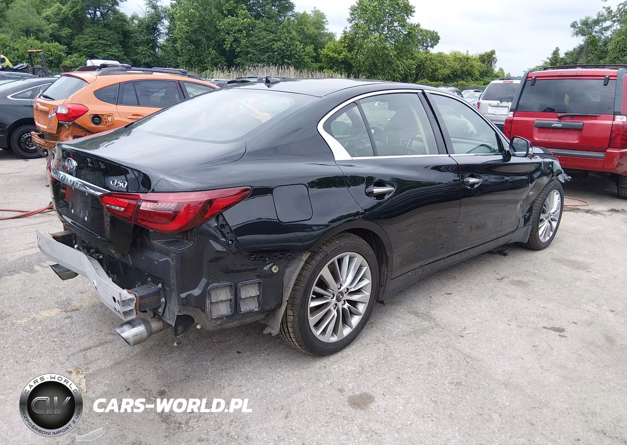 2018 Infiniti Q50 3.0T Luxe VIN:JN1EV7AR3JM443303 - 4