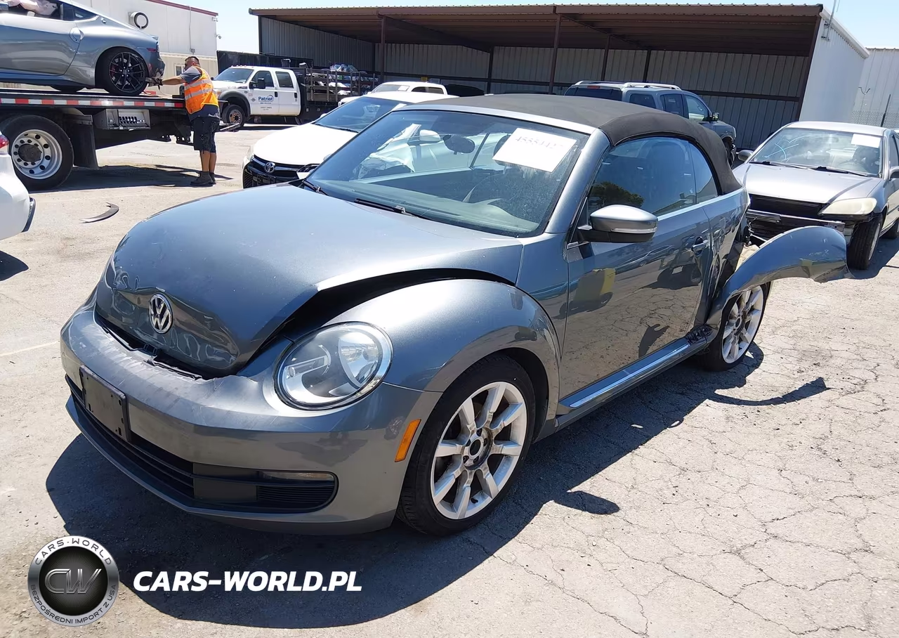 2013 Volkswagen Beetle 2.5L VIN:3VW5P7AT4DM814218 - 2