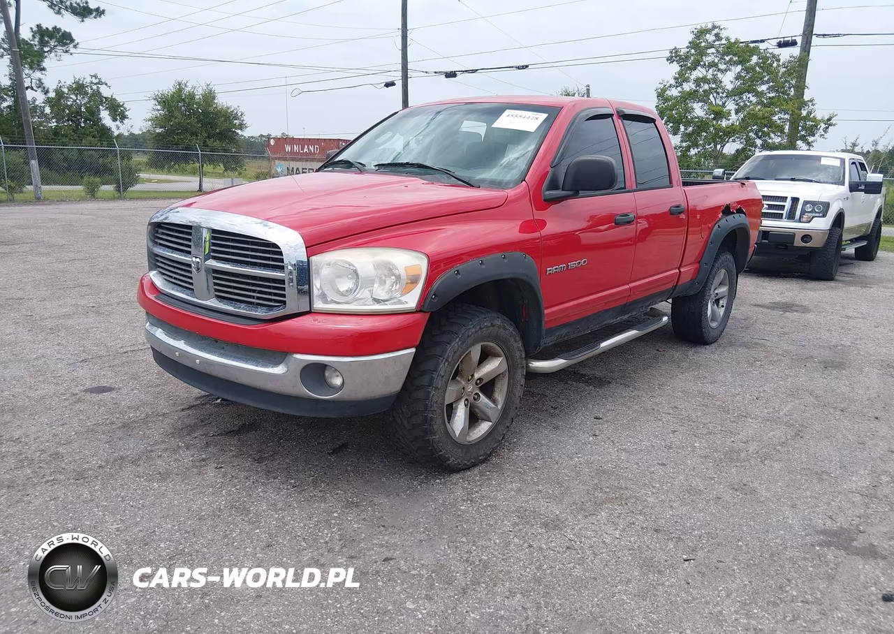 2007 Dodge Ram 1500 Slt-Trx4 Off Road-Sport VIN:1D7HU18P77S124026 - 2