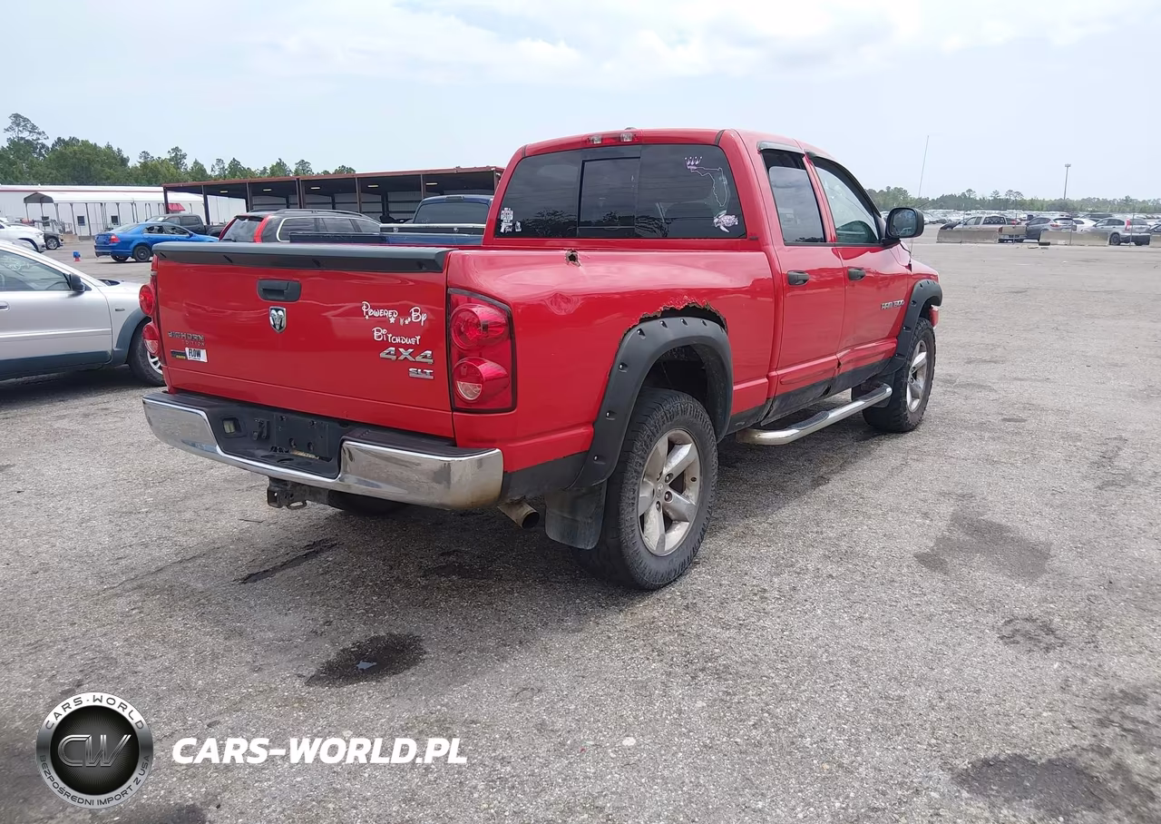 2007 Dodge Ram 1500 Slt-Trx4 Off Road-Sport VIN:1D7HU18P77S124026 - 4