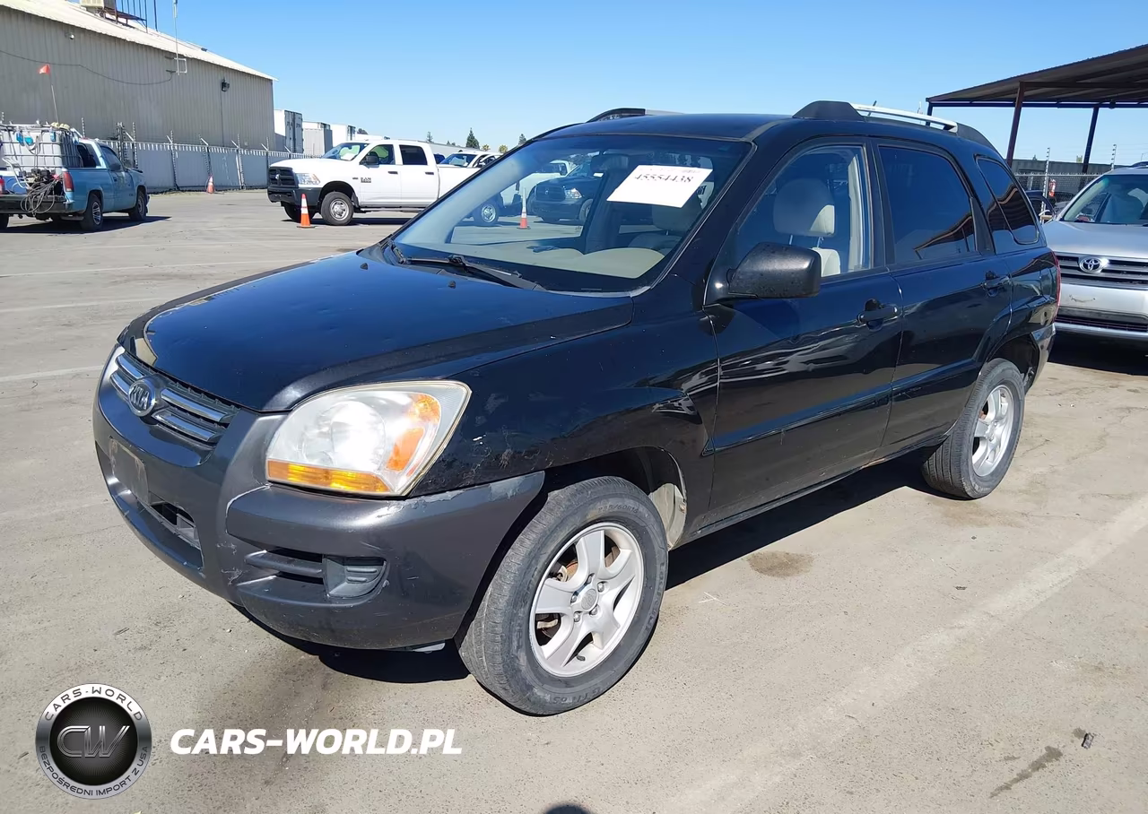 2007 Kia Sportage Lx VIN:KNDJF724377402320 - 2