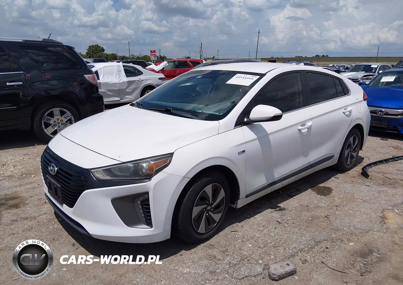 2017 Hyundai Ioniq Hybrid Sel VIN:KMHC75LCXHU030344 - 2