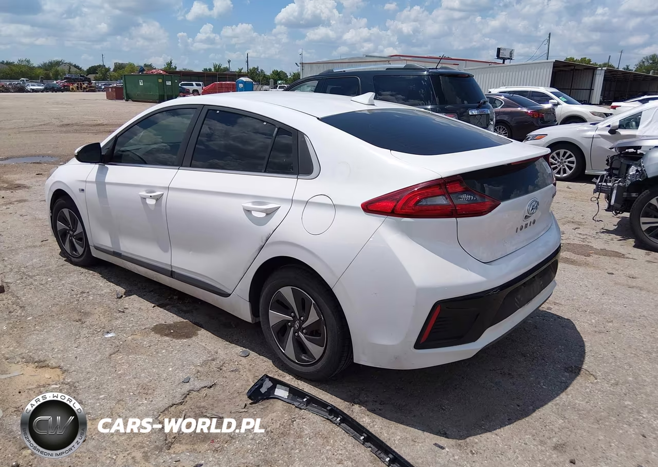 2017 Hyundai Ioniq Hybrid Sel VIN:KMHC75LCXHU030344 - 3