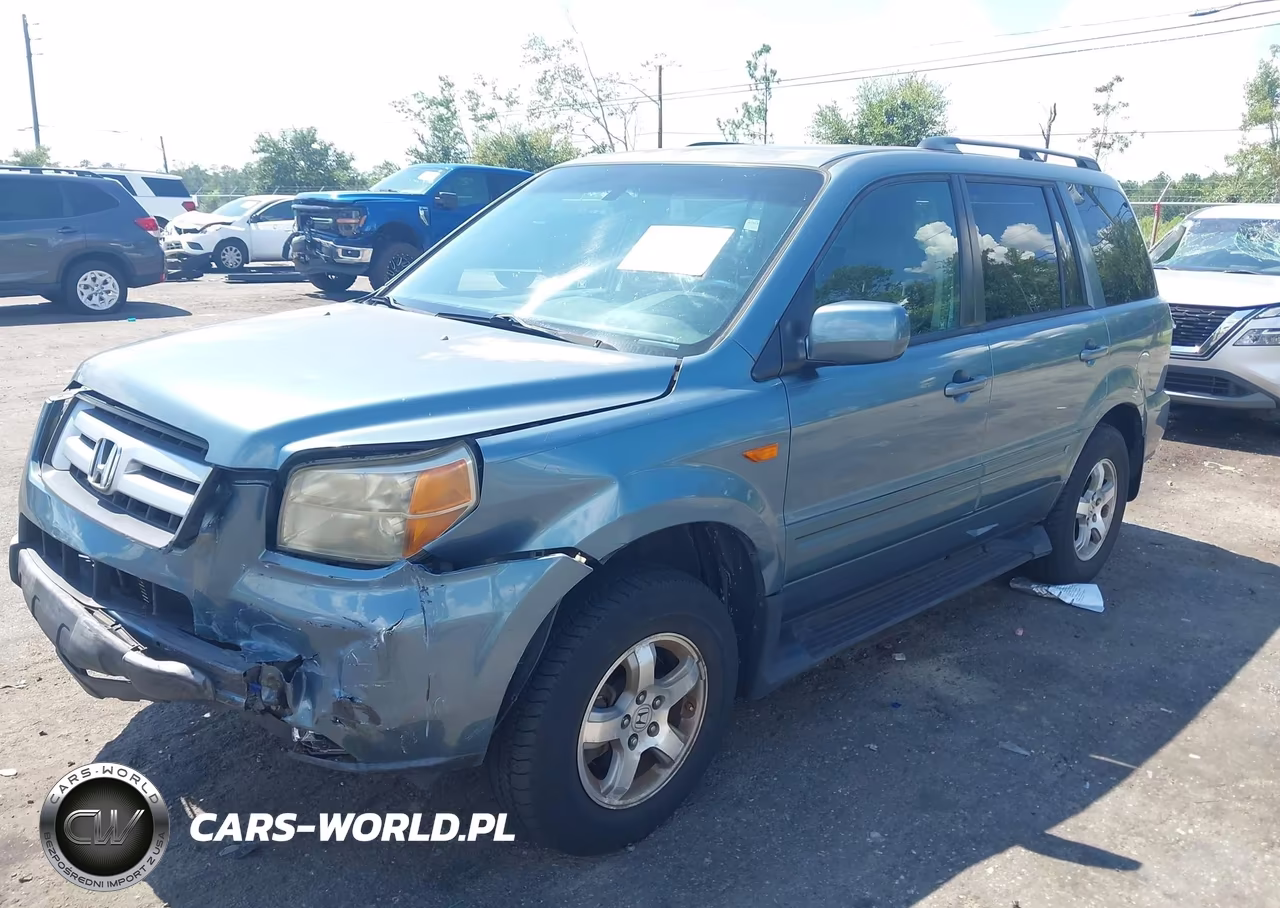 2008 Honda Pilot Ex-L VIN:5FNYF28668B020448 - 2