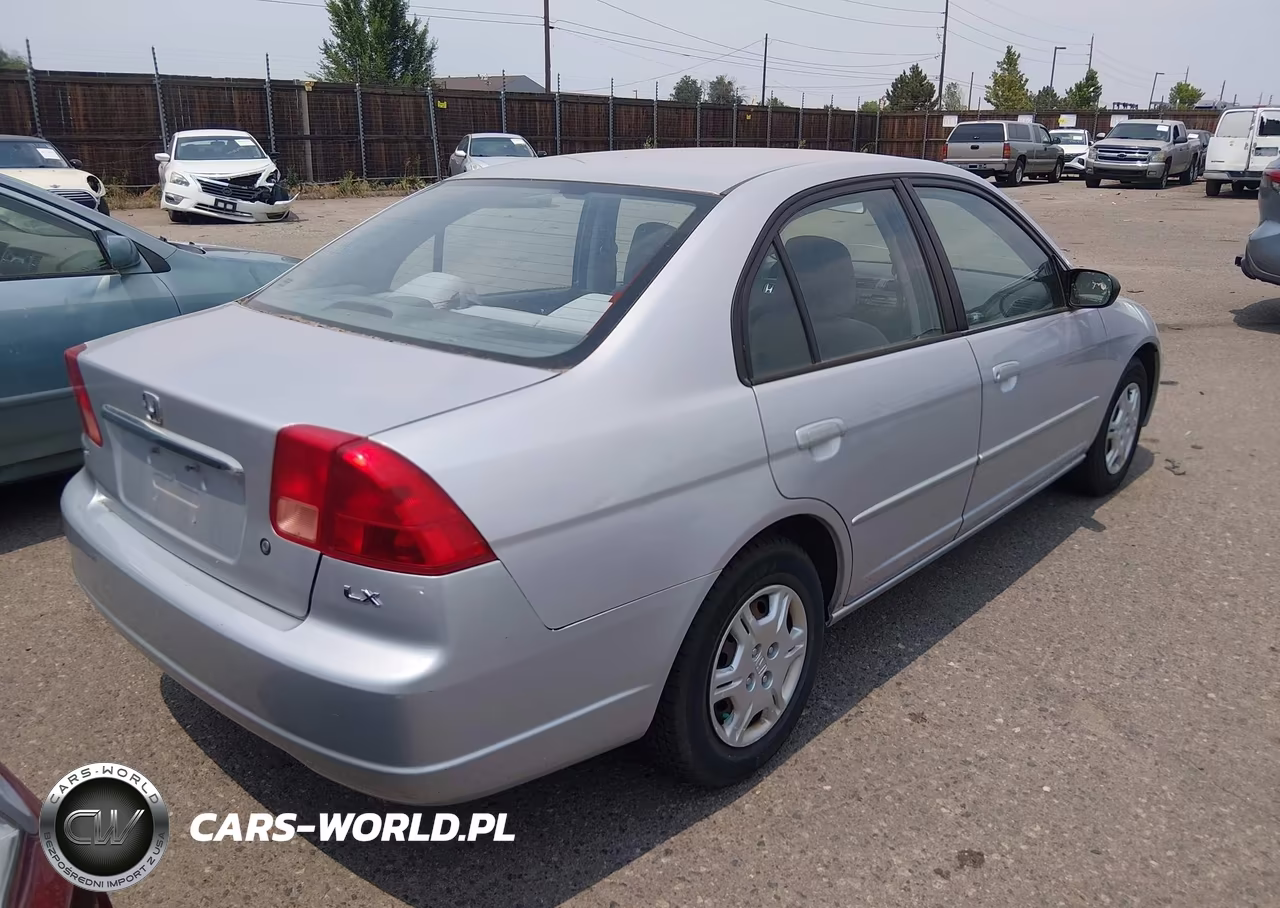 2002 Honda Civic Lx VIN:1HGES16642L018831 - 4