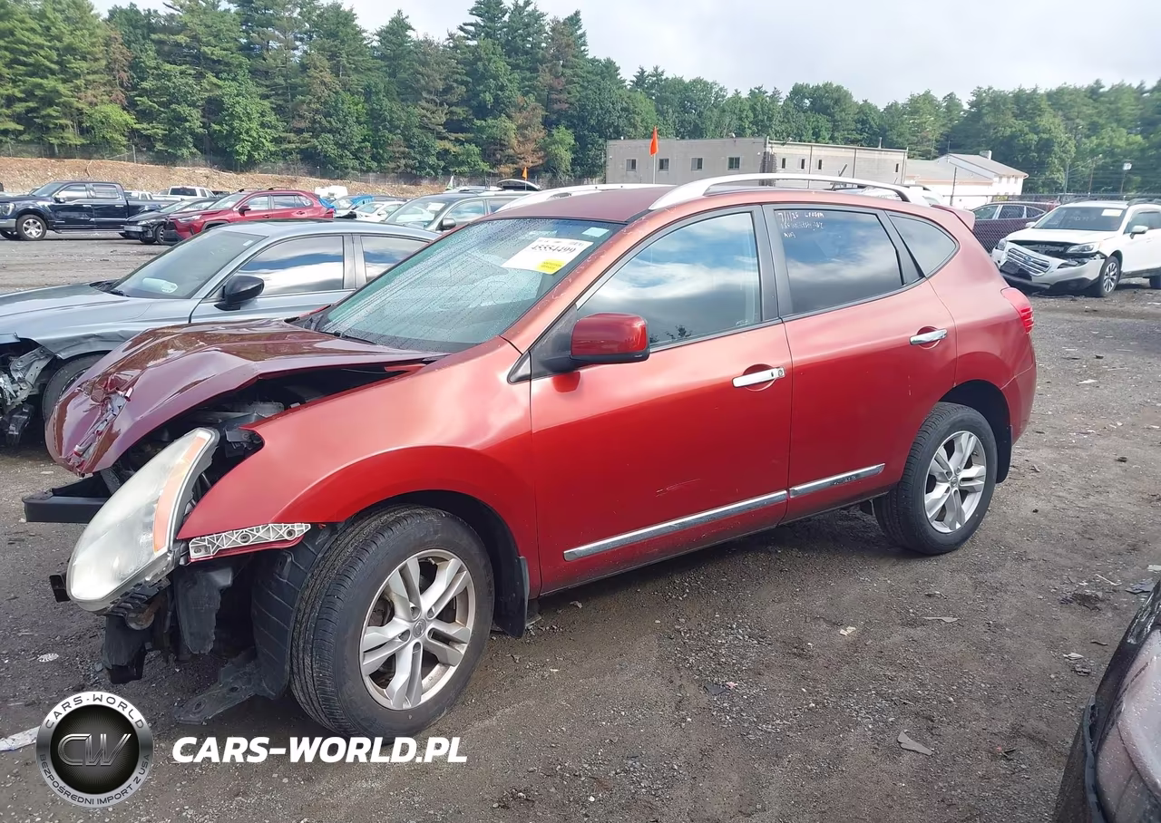 2012 Nissan Rogue Sv VIN:JN8AS5MV7CW408745 - 2