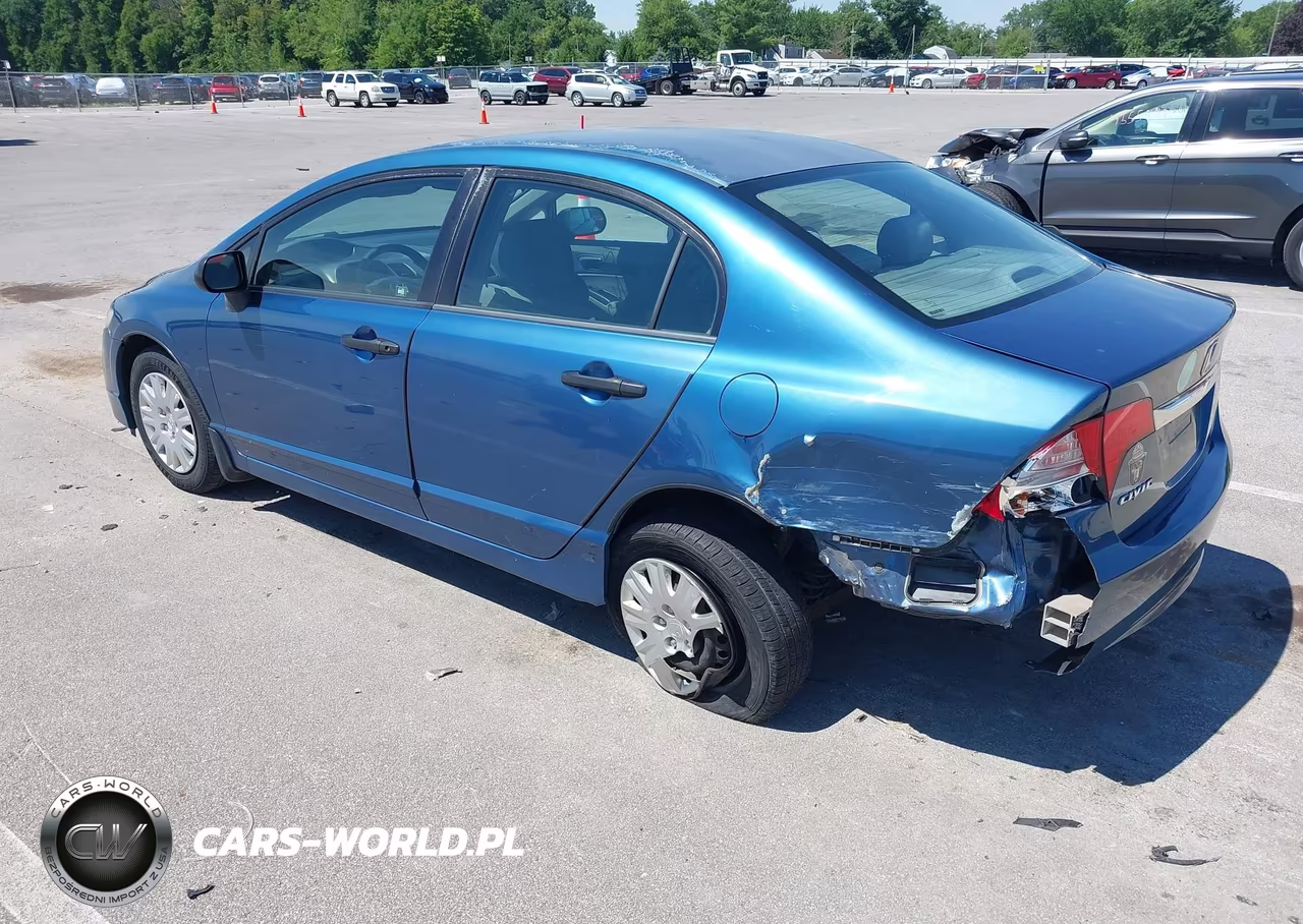 2010 Honda Civic Vp VIN:2HGFA1F34AH581371 - 3