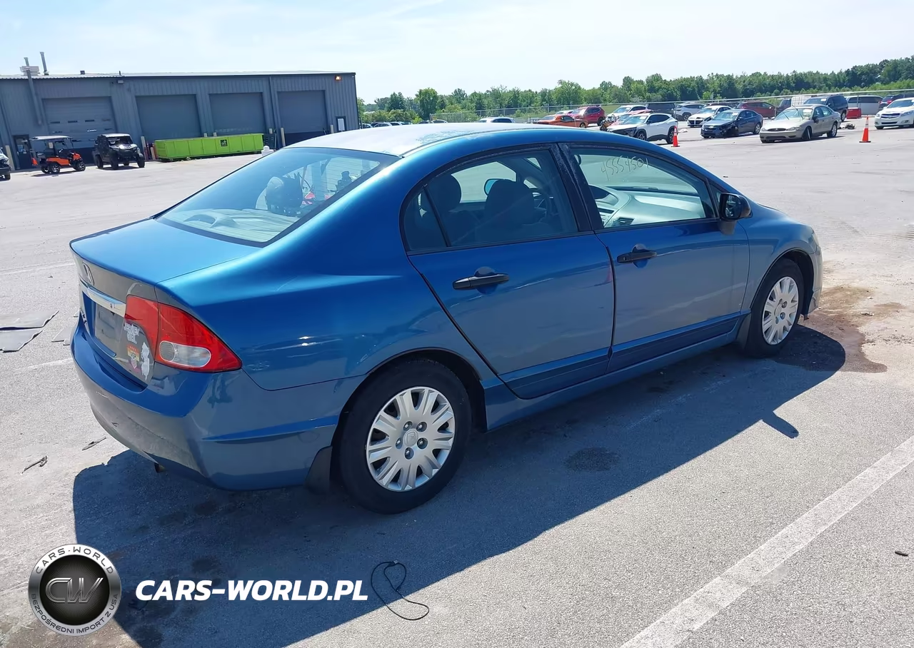 2010 Honda Civic Vp VIN:2HGFA1F34AH581371 - 4