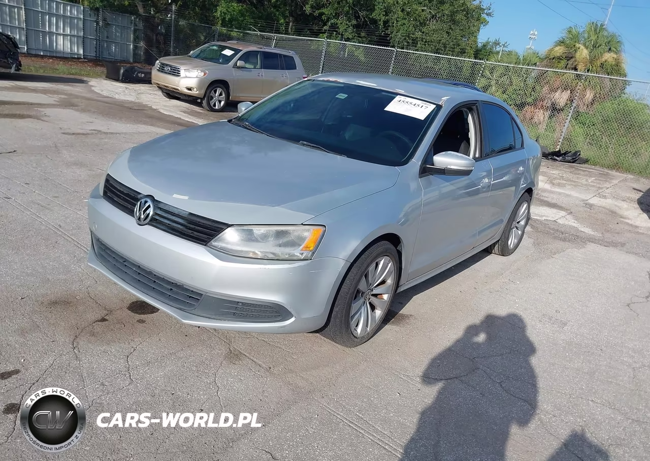 2012 Volkswagen Jetta 2.5L Se VIN:3VWDX7AJ3CM351643 - 2