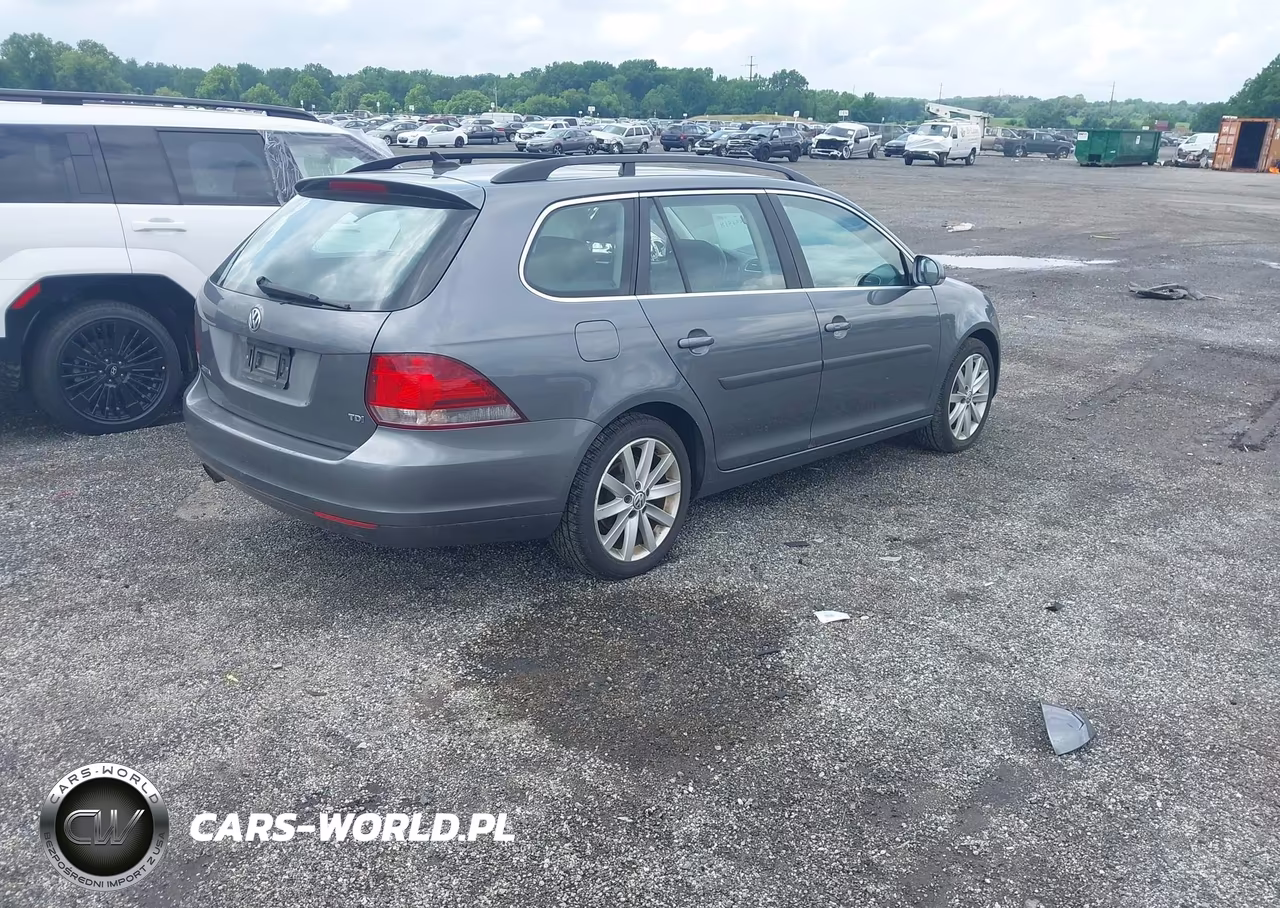 2014 Volkswagen Jetta Sportwagen 2.0L Tdi VIN:3VWPL7AJ1EM613798 - 4