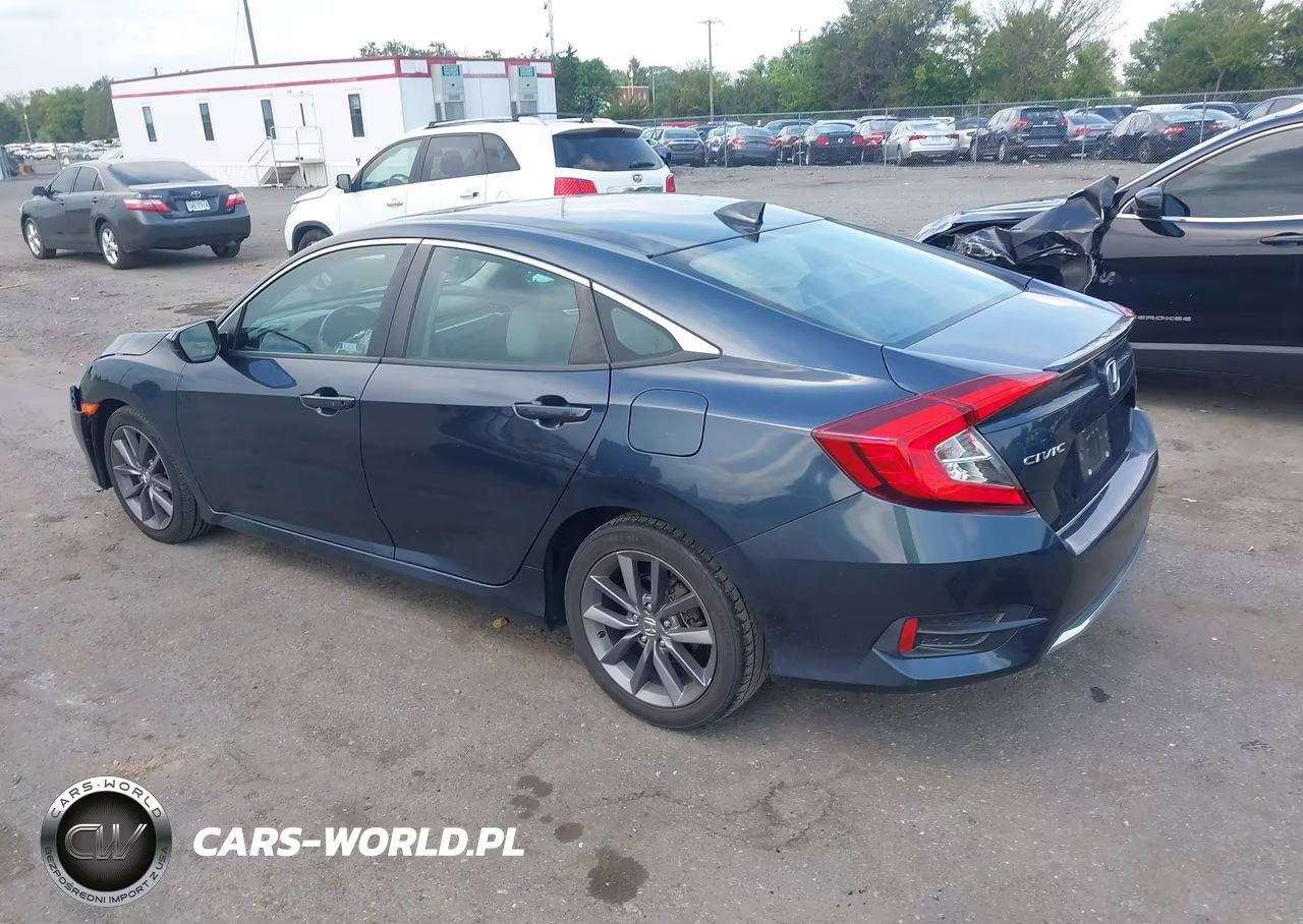 2020 Honda Civic Ex VIN:19XFC1F32LE001994 - 3