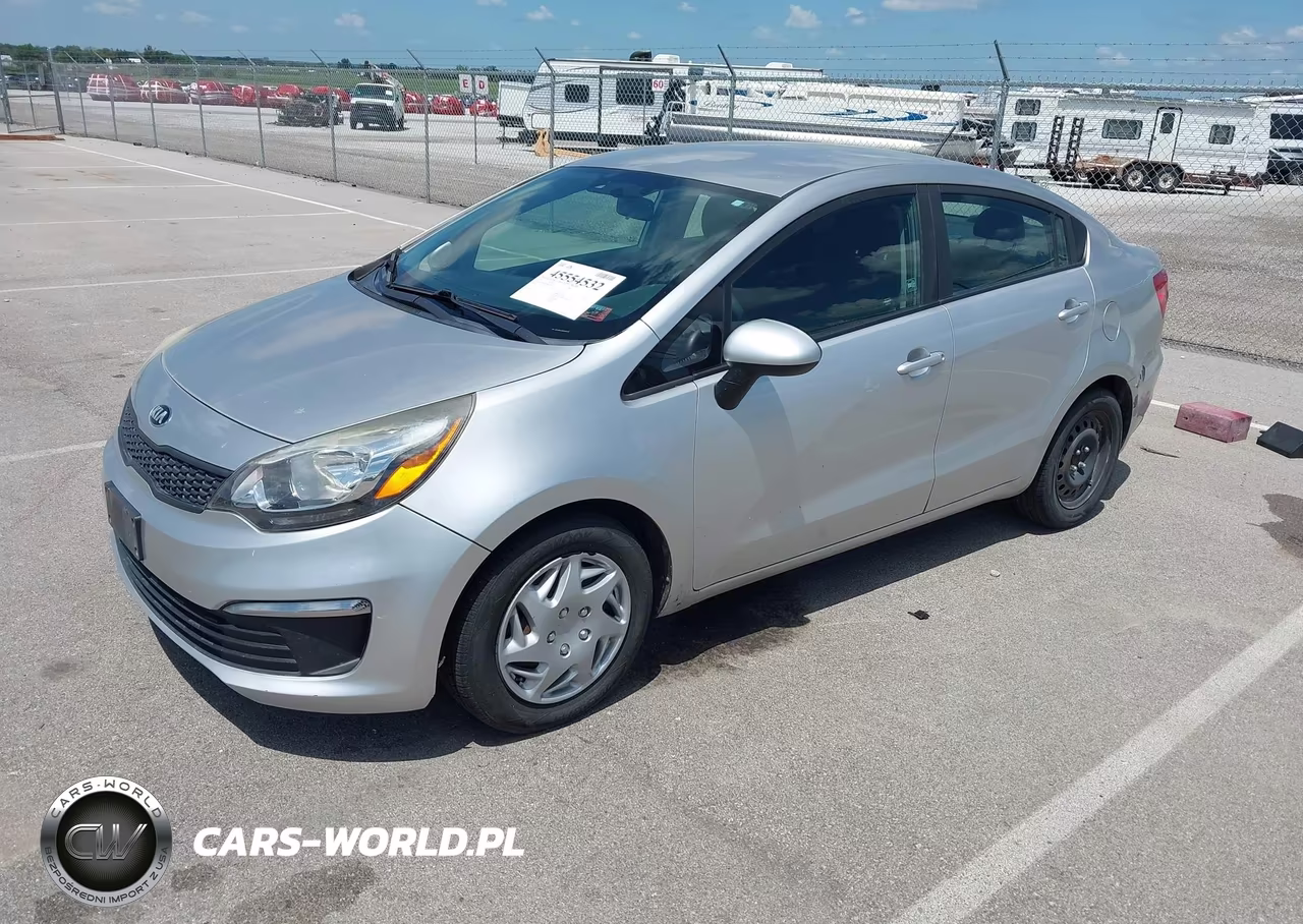 2016 Kia Rio Lx VIN:KNADM4A39G6669510 - 2