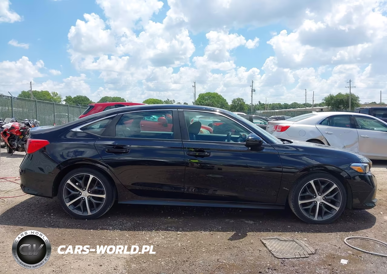 2022 Honda Civic Touring VIN:2HGFE1F99NH315066 - 13