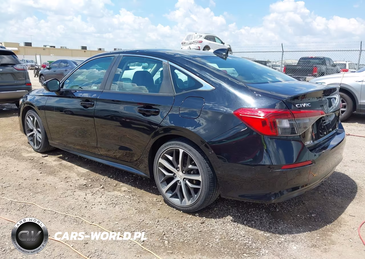 2022 Honda Civic Touring VIN:2HGFE1F99NH315066 - 3