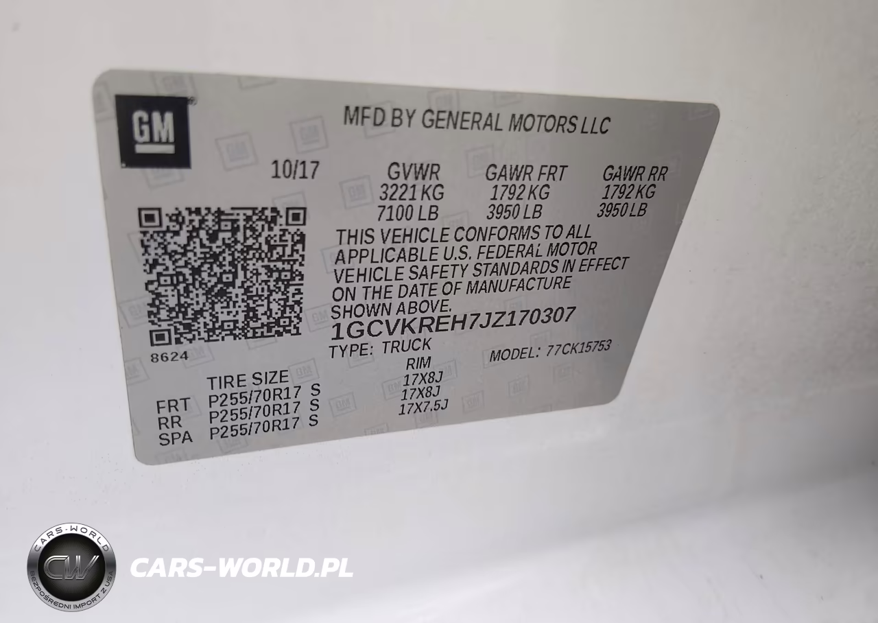 2018 Chevrolet Silverado 1500 1Lt VIN:1GCVKREH7JZ170307 - 9