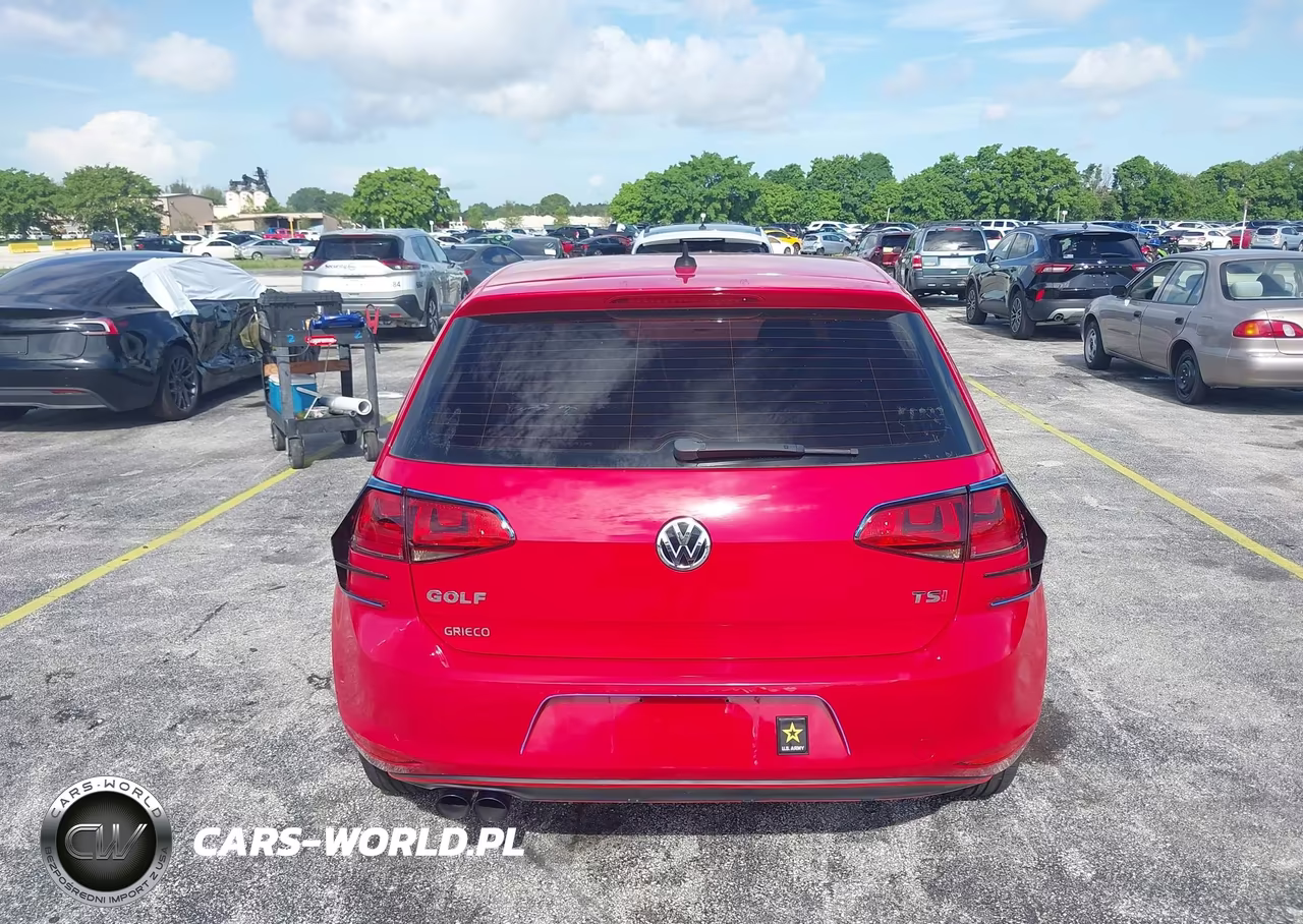 2016 Volkswagen Golf Tsi S 4-Door VIN:3VW217AU9GM051680 - 16