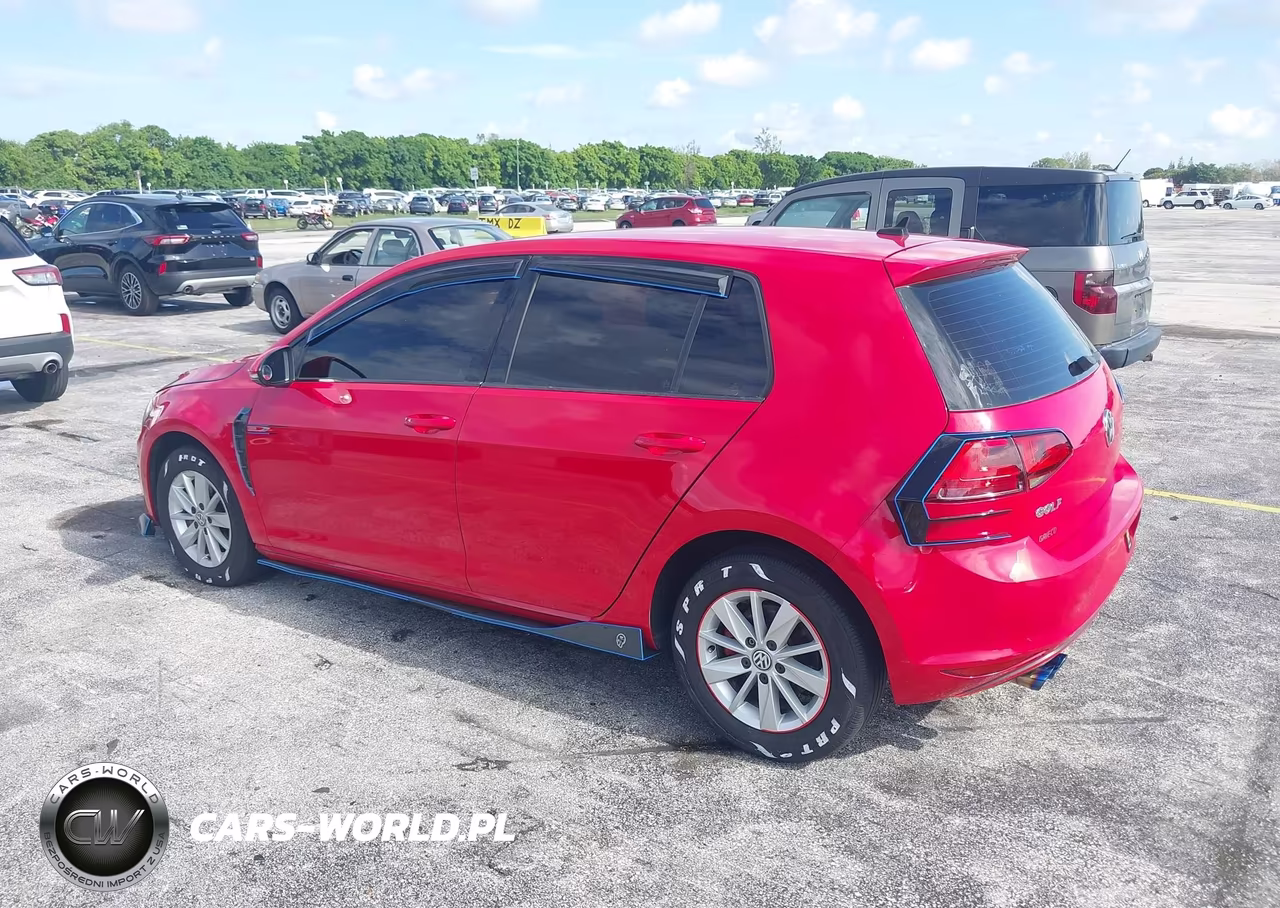2016 Volkswagen Golf Tsi S 4-Door VIN:3VW217AU9GM051680 - 3
