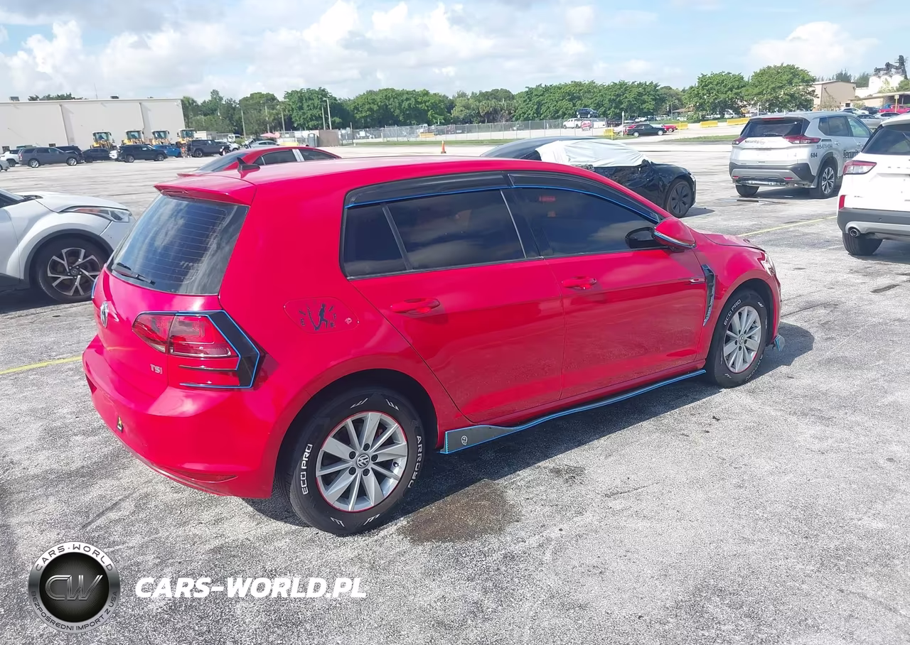 2016 Volkswagen Golf Tsi S 4-Door VIN:3VW217AU9GM051680 - 4