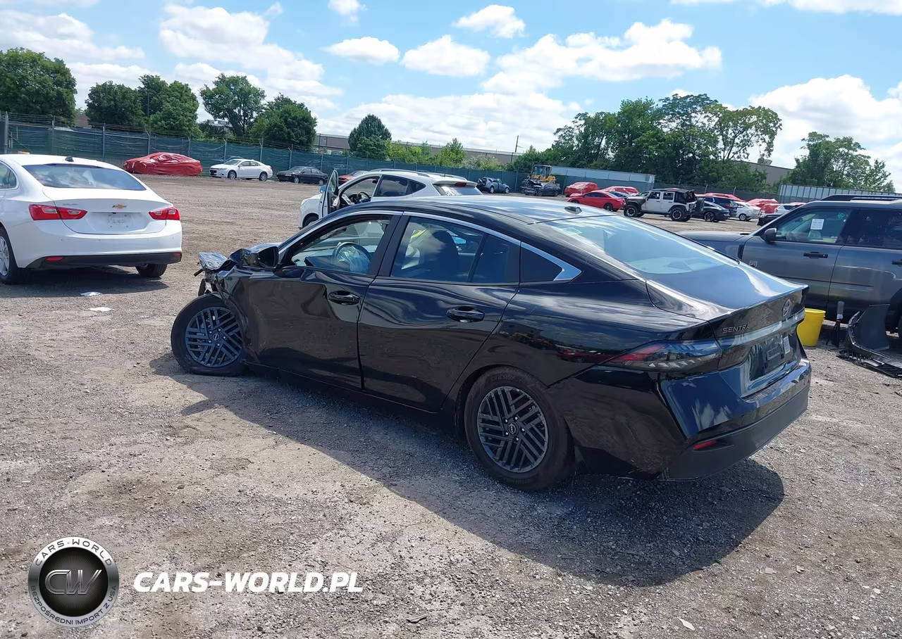 2026 Nissan Sentra Sv VIN:3N1AB9CV4TY205778 - 3