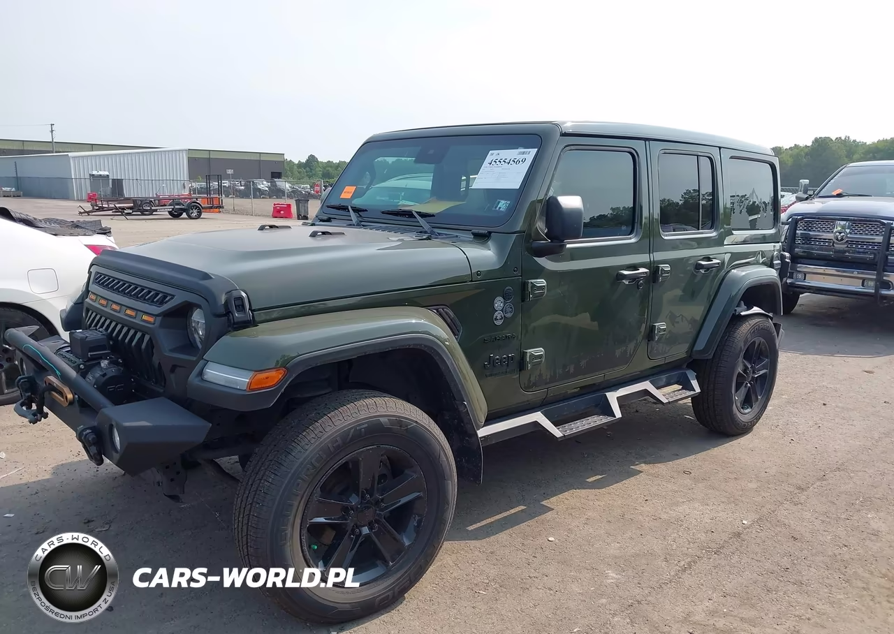 2021 Jeep Wrangler Unlimited Sahara VIN:1C4HJXEGXMW622459 - 2