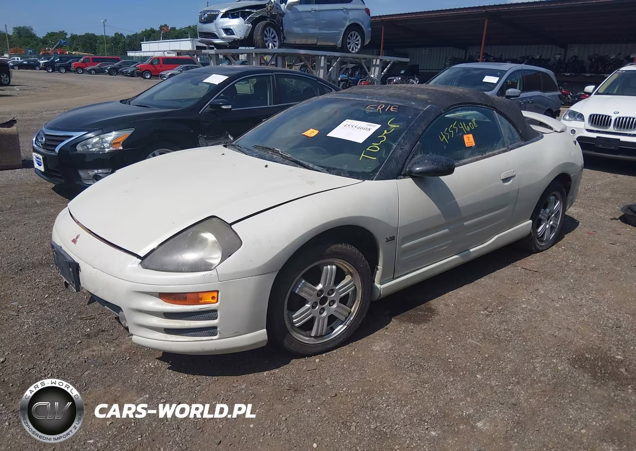 2001 Mitsubishi Eclipse Spyder Gt VIN:4A3AE85H41E049366 - 2