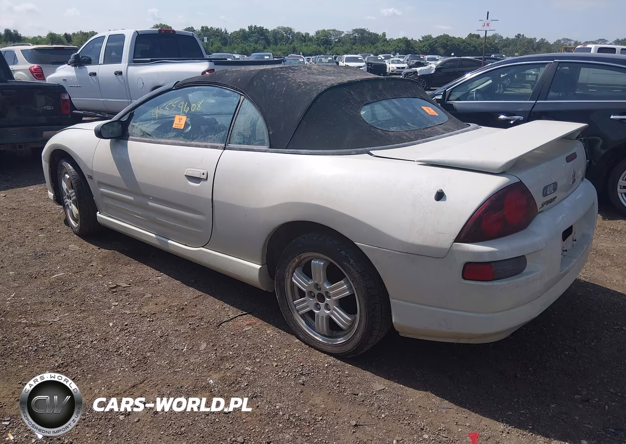 2001 Mitsubishi Eclipse Spyder Gt VIN:4A3AE85H41E049366 - 3