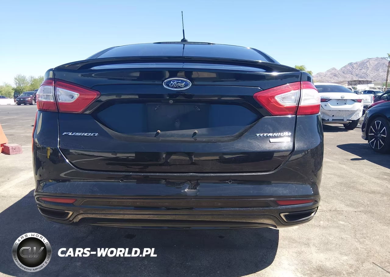 2016 Ford Fusion Titanium VIN:3FA6P0K9XGR149176 - 16