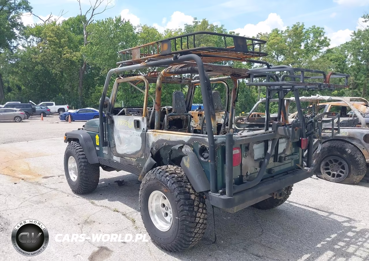1999 Jeep Wrangler Sport VIN:1J4FY19S3XP459211 - 3