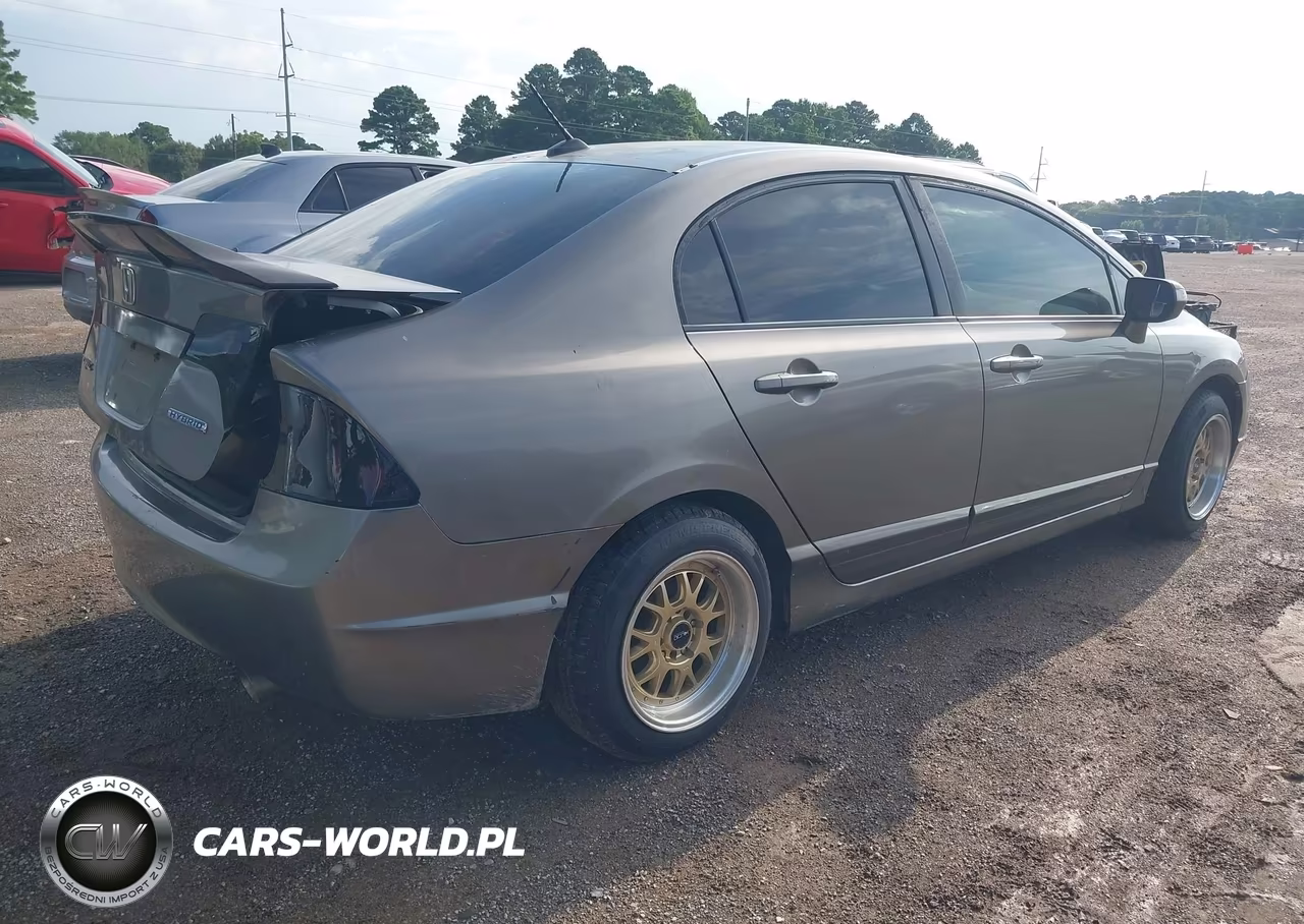 2008 Honda Civic Hybrid VIN:JHMFA36258S012466 - 4