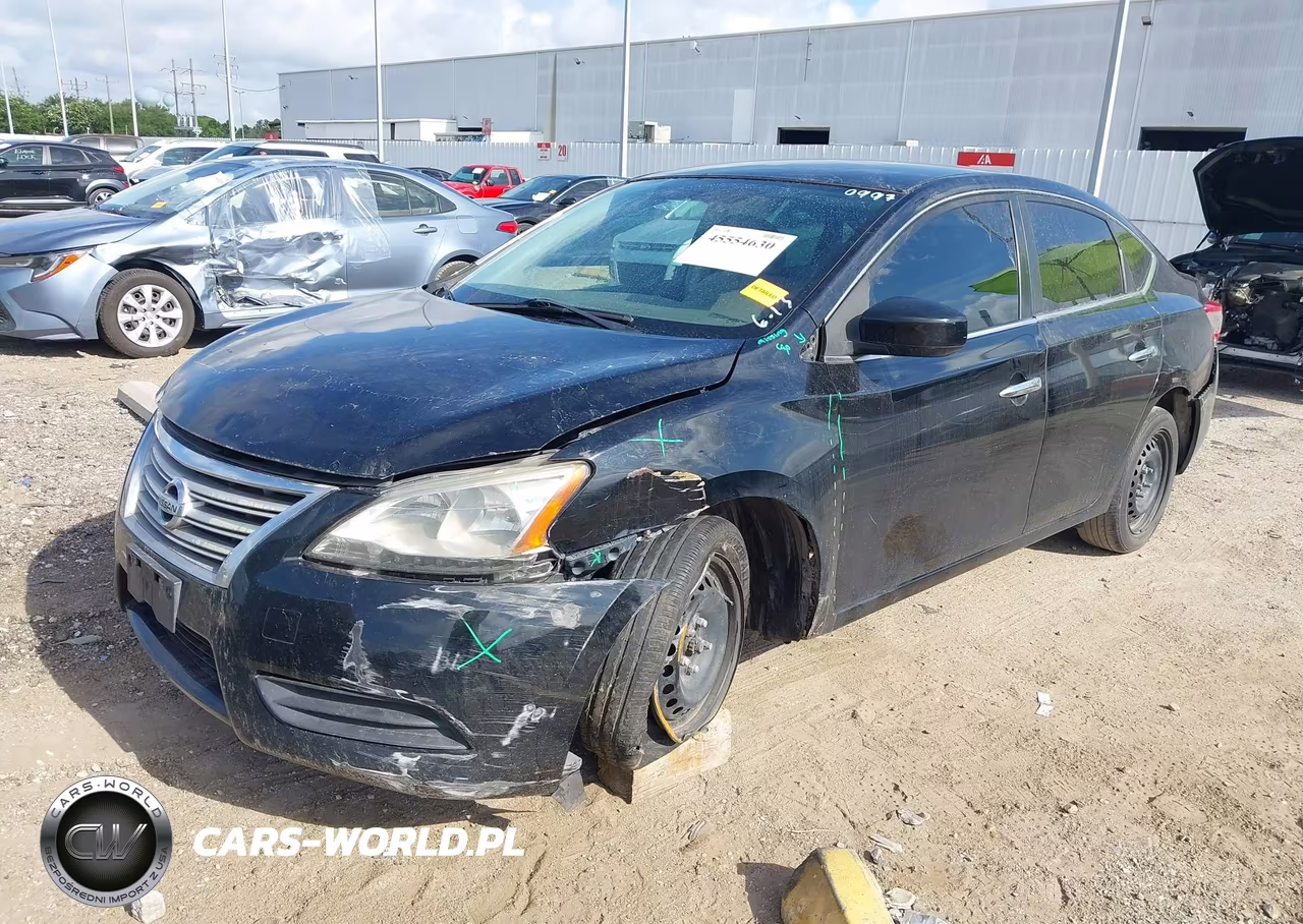 2013 Nissan Sentra Sv VIN:3N1AB7AP5DL560997 - 2