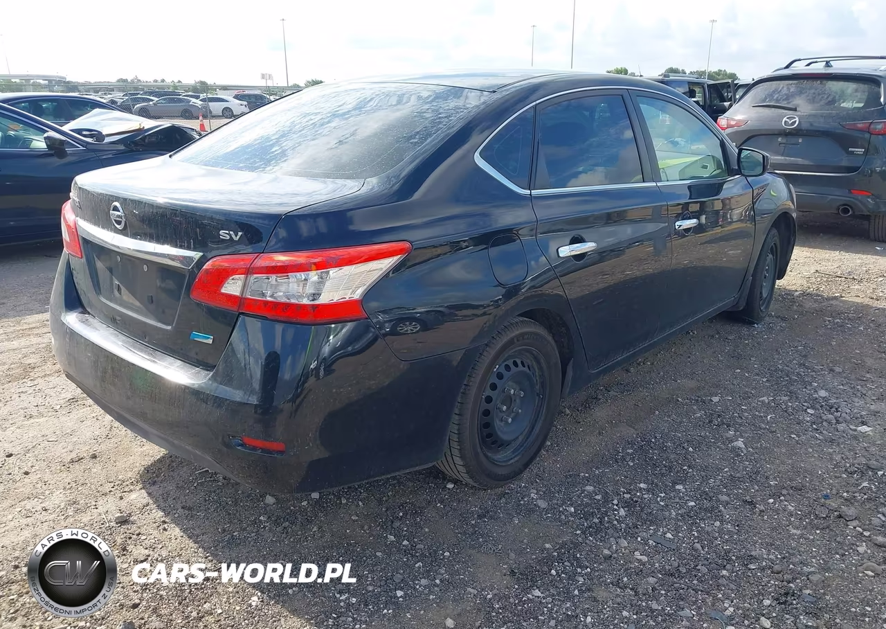 2013 Nissan Sentra Sv VIN:3N1AB7AP5DL560997 - 4