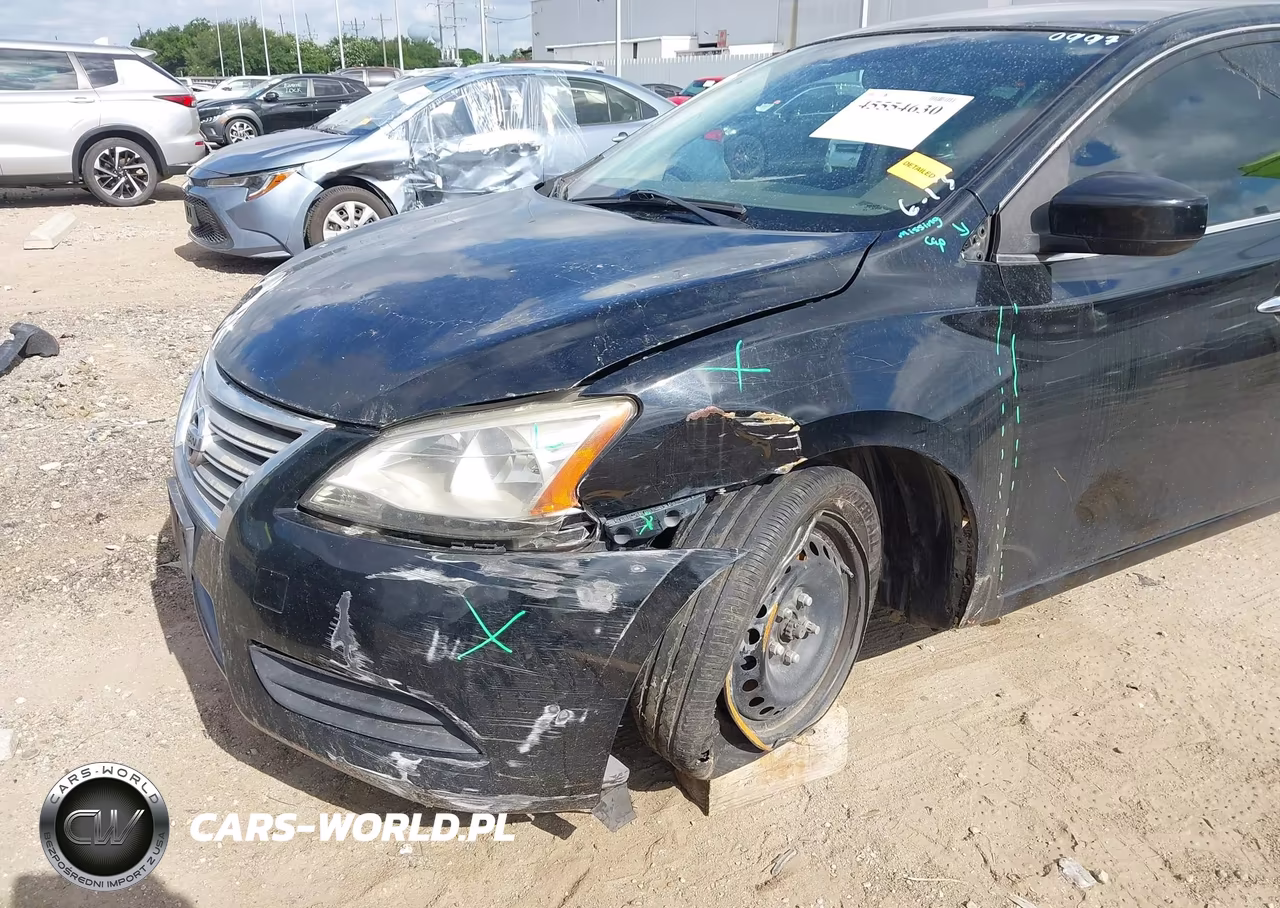 2013 Nissan Sentra Sv VIN:3N1AB7AP5DL560997 - 6