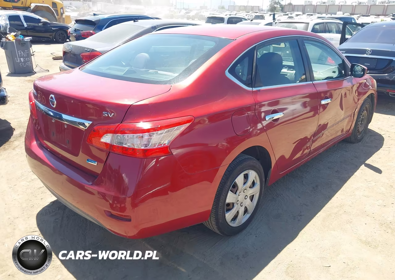 2013 Nissan Sentra Sv VIN:3N1AB7AP3DL776637 - 4