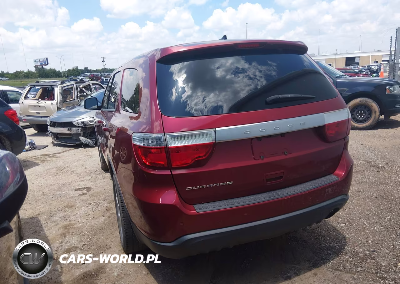 2013 Dodge Durango Sxt VIN:1C4RDHAG7DC678397 - 3