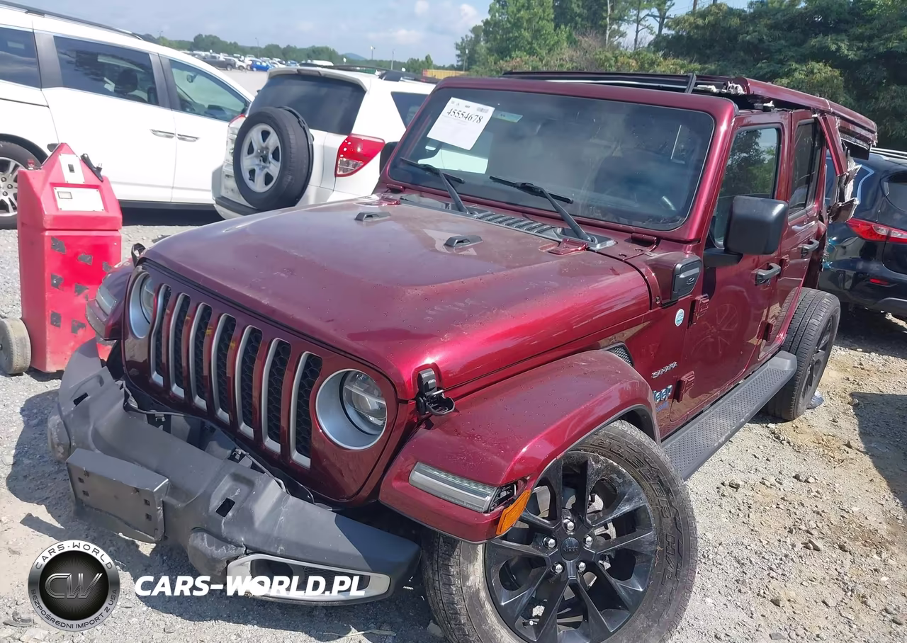 2021 Jeep Wrangler 4Xe Unlimited Sahara 4X4 VIN:1C4JJXP69MW682285 - 2