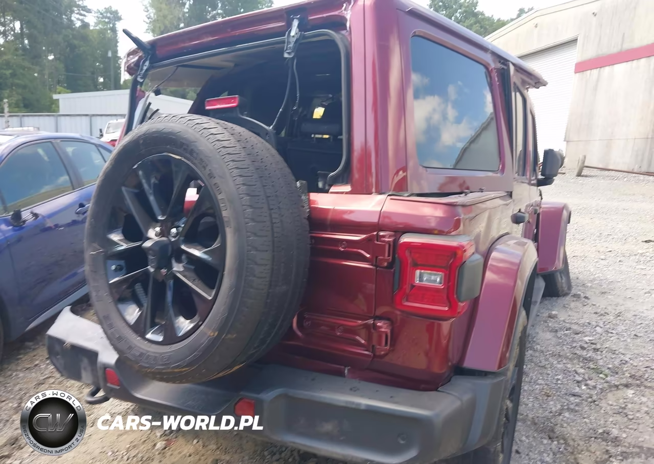 2021 Jeep Wrangler 4Xe Unlimited Sahara 4X4 VIN:1C4JJXP69MW682285 - 4