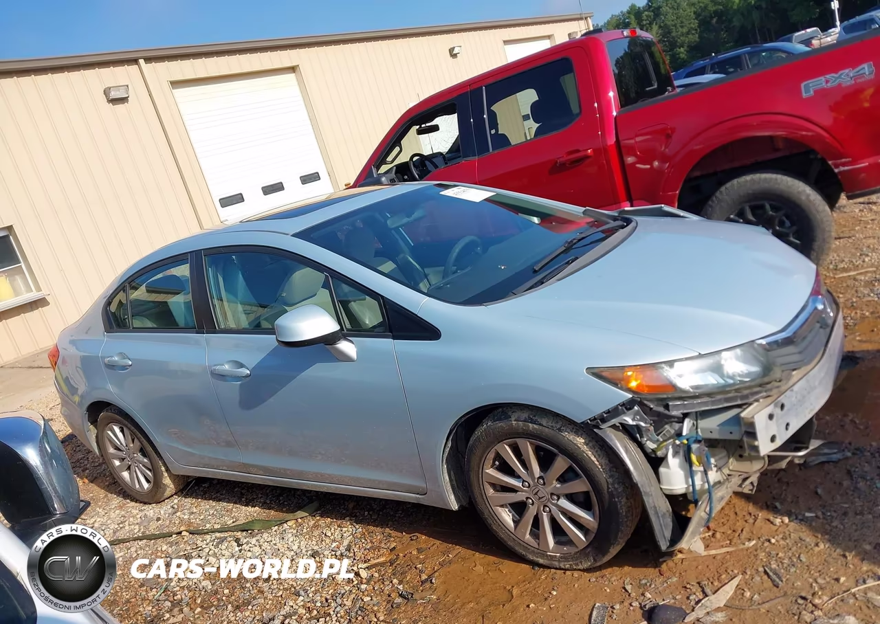 2012 Honda Civic Ex VIN:19XFB2F82CE345720 - 14